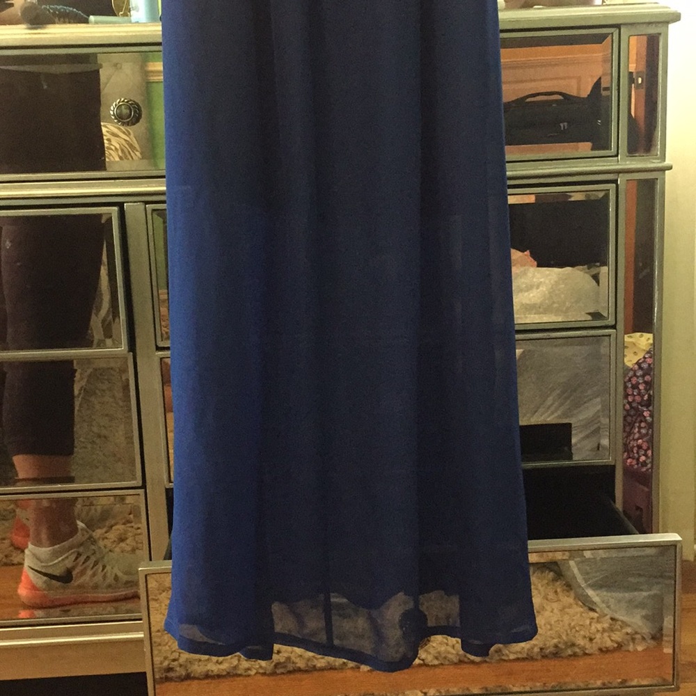 Pattern strapless dress - Picture 4 of 4
